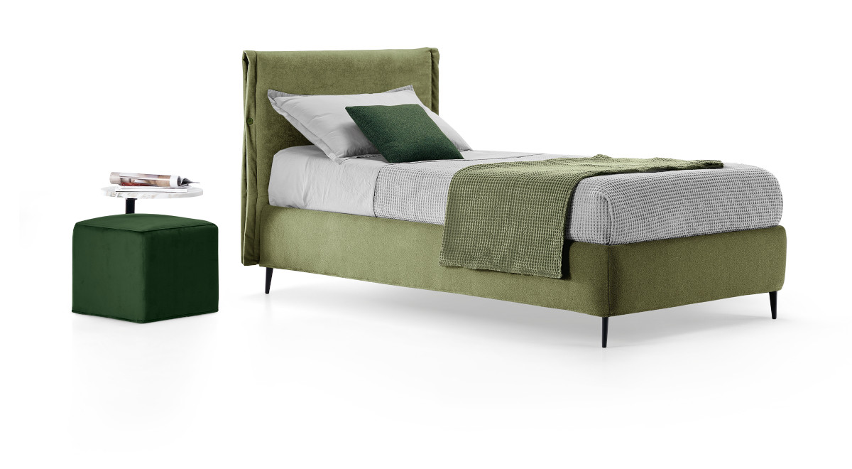 letto singolo demetra di Rosini letti da Abiesse 1970 Seregno