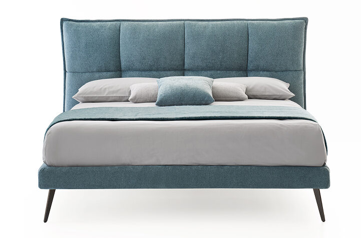letto modello Velour di San Lorenzo Home rivenditore Abiesse 1970 Monza e Brianza
